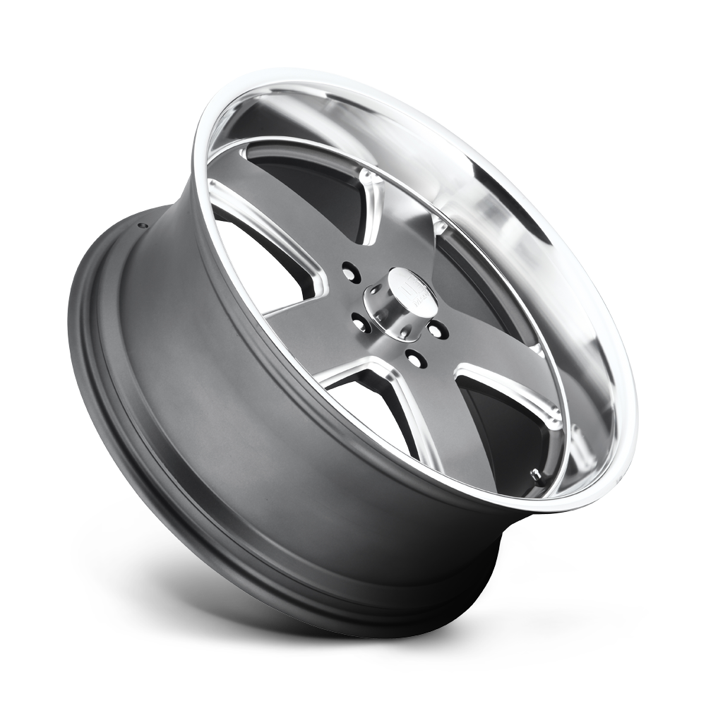 U.S. Mags U118 Hustler 20x8 Matte Gunmetal 1mm ET 72.56mm CB 5x120.65