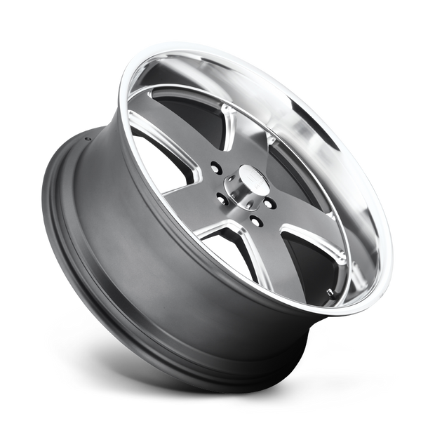 U.S. Mags U118 Hustler 20x8 Matte Gunmetal 1mm ET 72.56mm CB 5x120.65