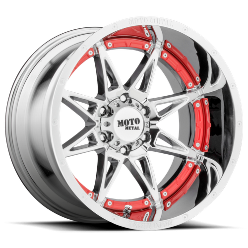 Moto Metal MO993 Hydra 20x10 Chrome -18mm ET 87.1mm CB 6x135