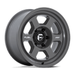 Fuel Wheels FC860 Hype 17x8.5 Battleship Gray 10mm ET 71.5mm CB 5x127