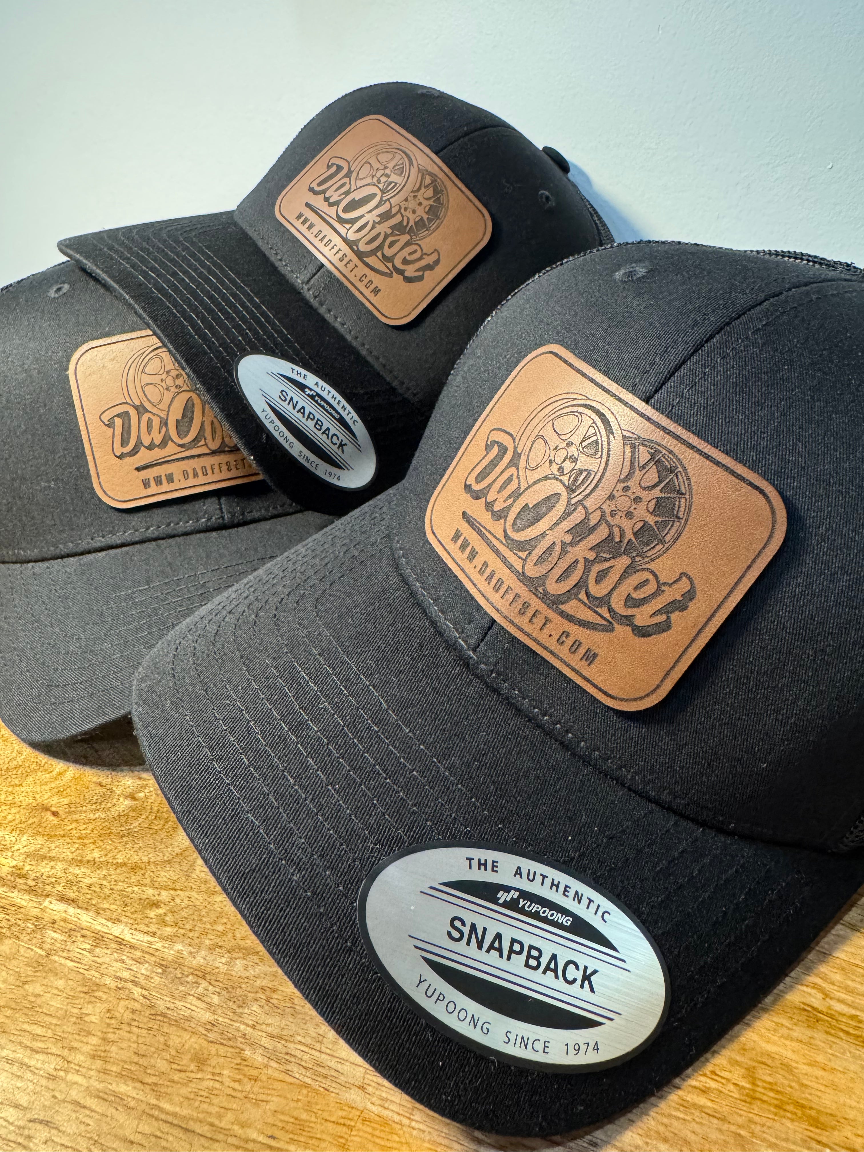 “Da Offset” Leather Patched Snapback Hats