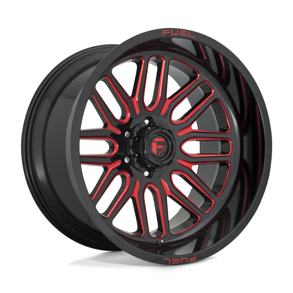 Fuel Wheels D663 Ignite 20x10 Gloss Black w/Red Tinted Clear -18mm ET 78.1mm CB 5x127