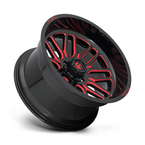 Fuel Wheels D663 Ignite 20x10 Gloss Black w/Red Tinted Clear -18mm ET 78.1mm CB 5x127