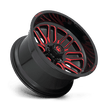Fuel Wheels D663 Ignite 20x10 Gloss Black w/Red Tinted Clear -18mm ET 78.1mm CB 5x127