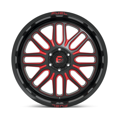 Fuel Wheels D663 Ignite 20x10 Gloss Black w/Red Tinted Clear -18mm ET 78.1mm CB 5x127