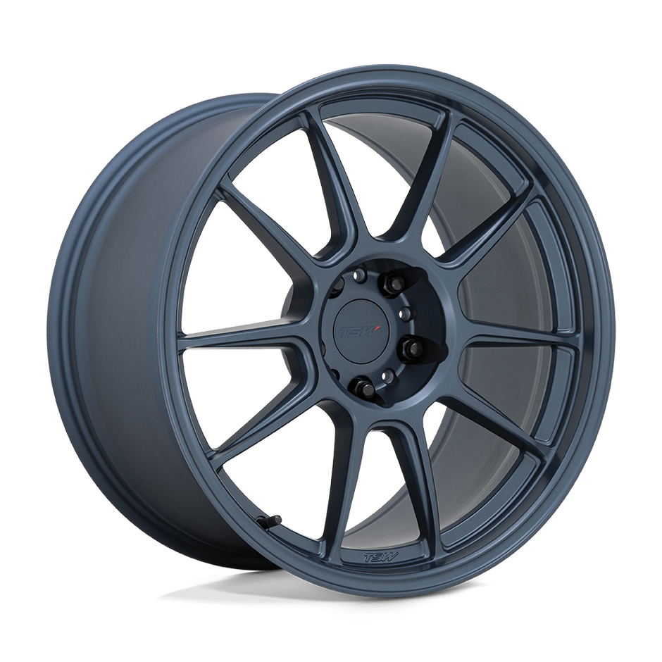 TSW Imatra 18x10.5 Satin Dark Blue 25mm ET 76.1mm CB 5x114.3