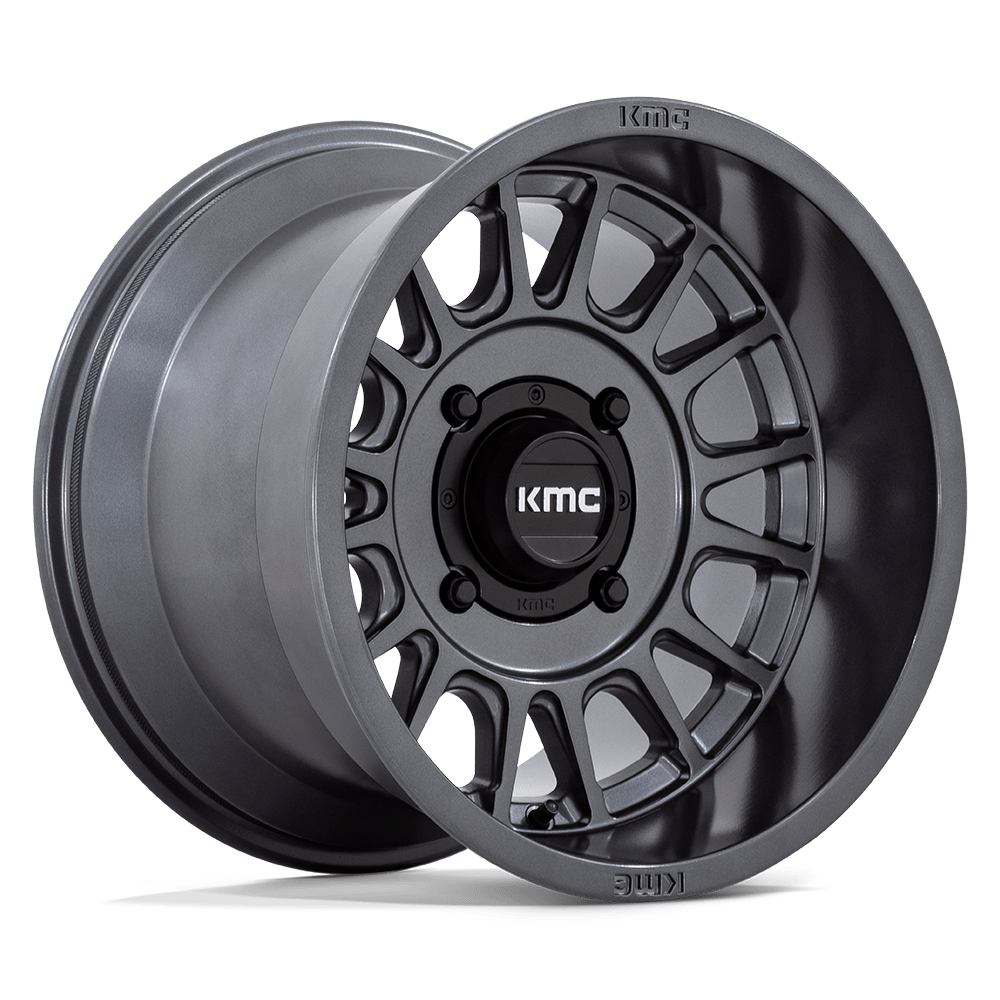 KMC Wheels KS138 Impact UTV 15x10 Anthracite 0mm ET 115.1mm CB 4x156
