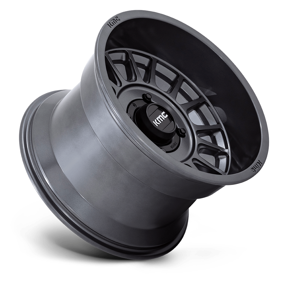 KMC Wheels KS138 Impact UTV 15x10 Anthracite 0mm ET 115.1mm CB 4x156