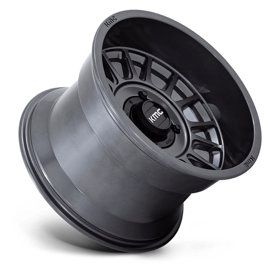 KMC Wheels KS138 Impact UTV 15x10 Anthracite 0mm ET 115.1mm CB 4x156
