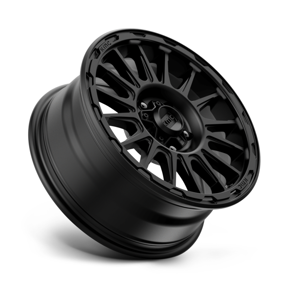 KMC Wheels KM542 Impact 16x7 Satin Black 30mm ET 72.56mm CB 5x110