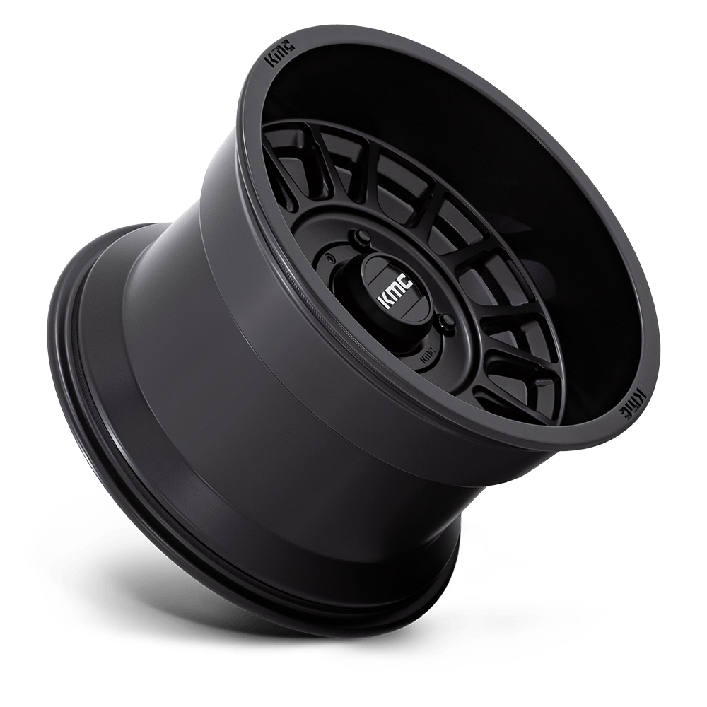 KMC Wheels KS138 Impact UTV 15x10 Satin Black 0mm ET 115.1mm CB 4x156