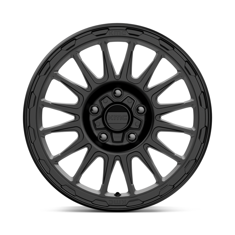 KMC Wheels KM542 Impact 16x7 Satin Black 30mm ET 72.56mm CB 5x110