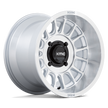 KMC Wheels KS138 Impact UTV 15x10 Silver w/Machined Face 0mm ET 115.1mm CB 4x156