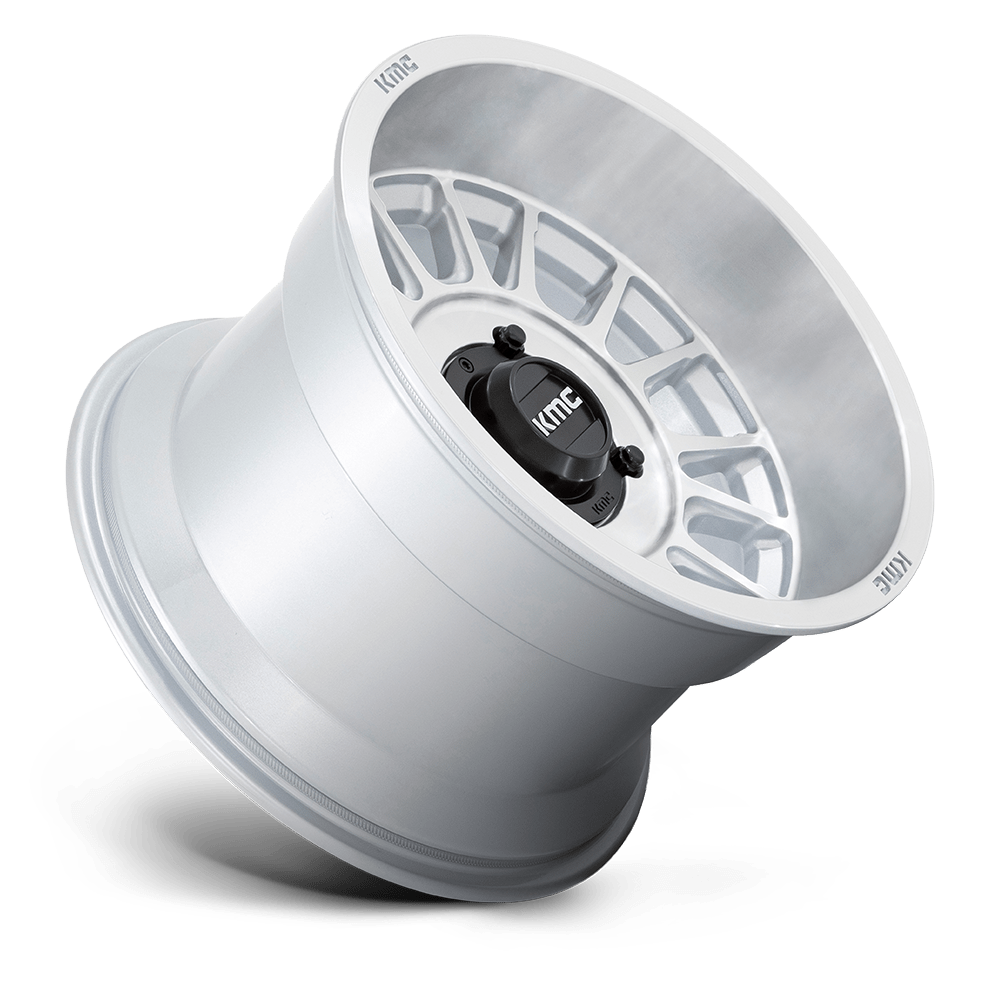 KMC Wheels KS138 Impact UTV 15x10 Silver w/Machined Face 0mm ET 115.1mm CB 4x156