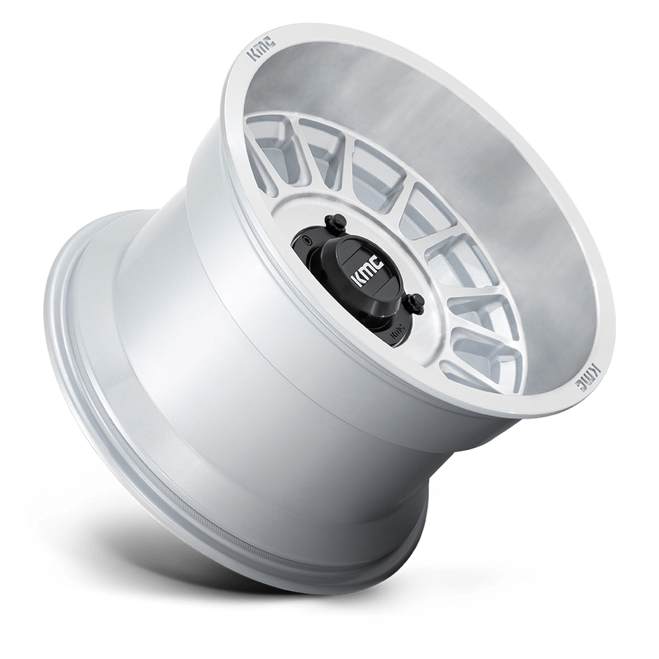 KMC Wheels KS138 Impact UTV 15x10 Silver w/Machined Face 0mm ET 115.1mm CB 4x156