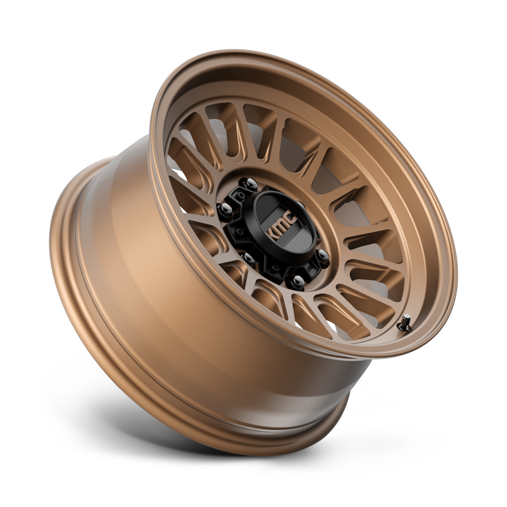 KMC Wheels KM724 Impact OL 17x8.5 Matte Bronze 0mm ET 87.1mm CB 6x135