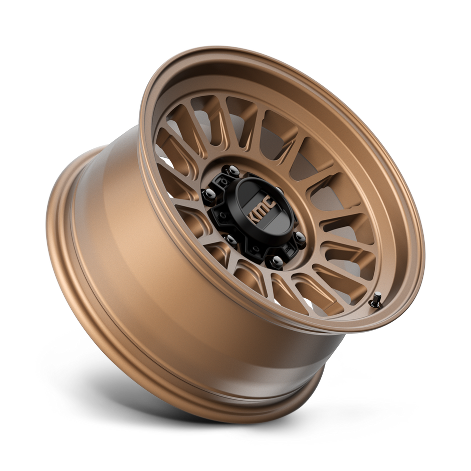 KMC Wheels KM724 Impact OL 17x8.5 Matte Bronze 0mm ET 87.1mm CB 6x135