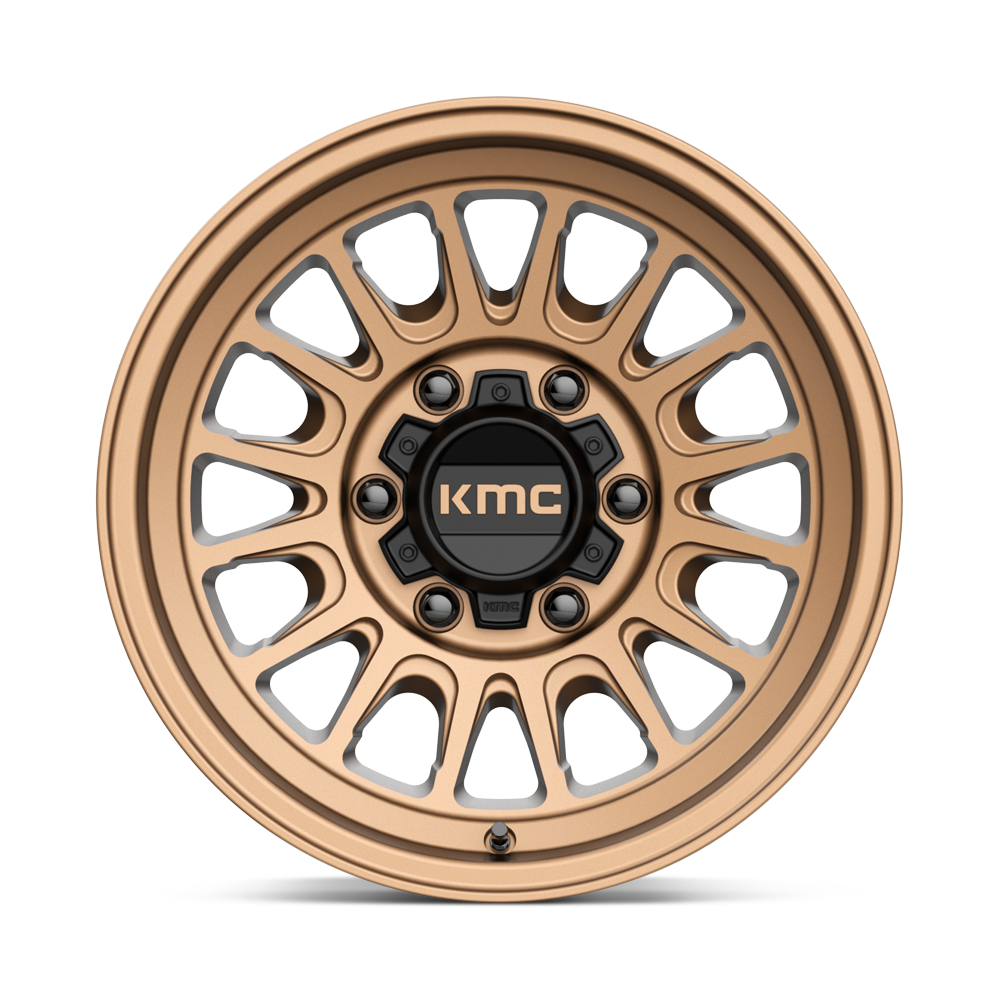 KMC Wheels KM724 Impact OL 17x8.5 Matte Bronze 0mm ET 87.1mm CB 6x135