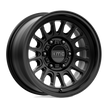 KMC Wheels KM724 Impact OL 17x8.5 Satin Black 0mm ET 71.5mm CB 5x127
