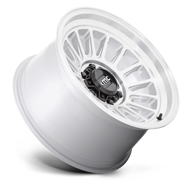 KMC Wheels KM724 Impact OL 17x8.5 Silver Machined 0mm ET 71.5mm CB 5x127