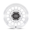 KMC Wheels KM724 Impact OL 17x8.5 Silver Machined 0mm ET 71.5mm CB 5x127
