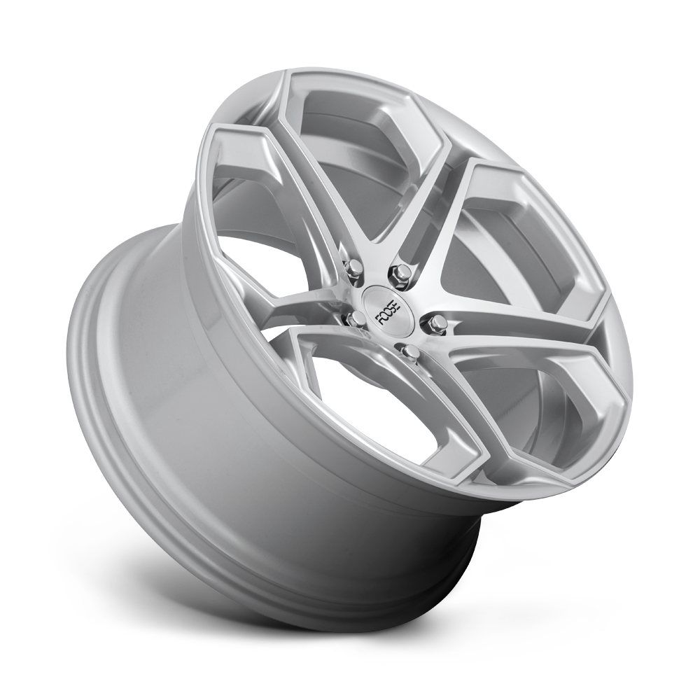 Foose Wheels F170 Impala 20x10.5 Gloss Silver Machined 40mm ET 72.56mm CB 5x114.3