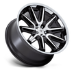 Asanti Wheels AB047 Imperator 20x10.5 Gloss Black Machined w/SS Lip 40mm ET 72.56mm CB 5x114.3