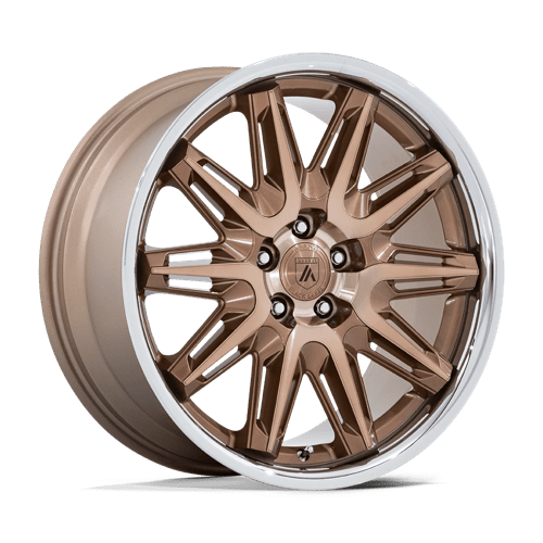 Asanti Wheels AB047 Imperator 20x10.5 Bronze Machined w/SS Lip 40mm ET 72.56mm CB 5x114.3
