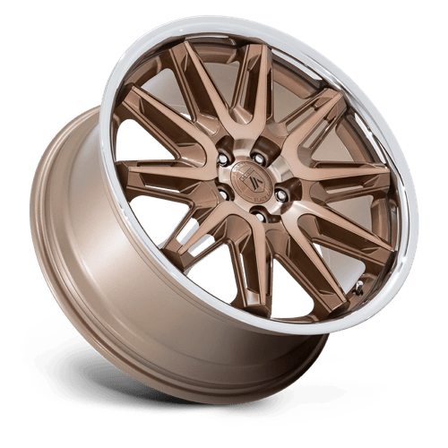 Asanti Wheels AB047 Imperator 20x10.5 Bronze Machined w/SS Lip 40mm ET 72.56mm CB 5x114.3