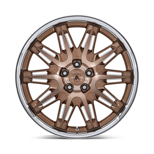 Asanti Wheels AB047 Imperator 20x10.5 Bronze Machined w/SS Lip 40mm ET 72.56mm CB 5x114.3
