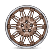 Asanti Wheels AB047 Imperator 20x10.5 Bronze Machined w/SS Lip 40mm ET 72.56mm CB 5x114.3