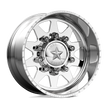 American Force Independence SD forged wheels in polished finish, three-quarter view