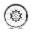 American Force Independence SD forged wheels in polished finish, face view