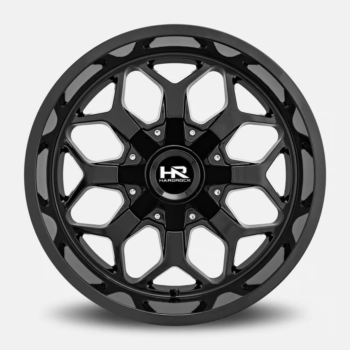 Hardrock Offroad Indestructible 20x10 Gloss Black -19mm ET 110.3mm CB 5x150/5x139.7 wheel