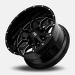 Hardrock Offroad Indestructible 20x10 Gloss Black Milled -19mm ET 108mm CB 6x135/6x139.7 wheel