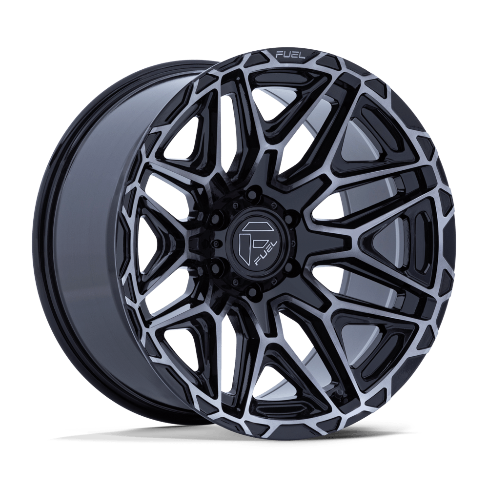 Fuel Wheels FC885 Injector 20x10 Gloss Black Machined Face w/DDT -18mm ET 71.5mm CB 5x127