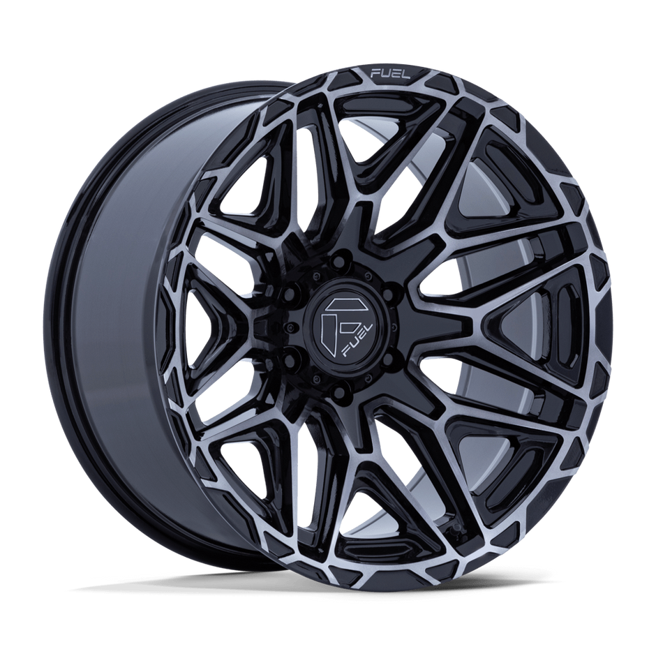 Fuel Wheels FC885 Injector 20x10 Gloss Black Machined Face w/DDT -18mm ET 71.5mm CB 5x127