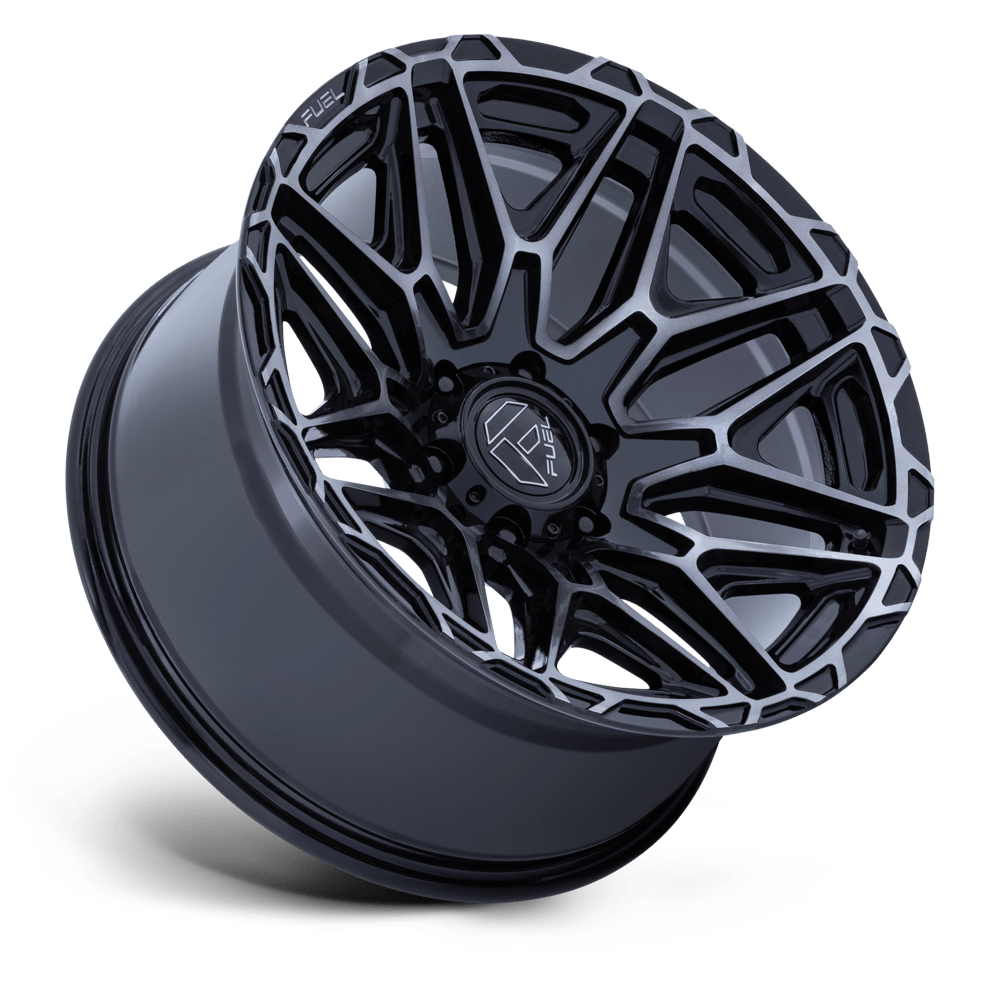 Fuel Wheels FC885 Injector 20x10 Gloss Black Machined Face w/DDT -18mm ET 71.5mm CB 5x127