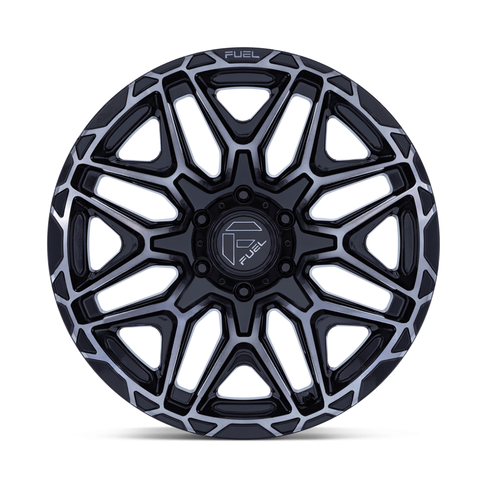 Fuel Wheels FC885 Injector 20x10 Gloss Black Machined Face w/DDT -18mm ET 71.5mm CB 5x127
