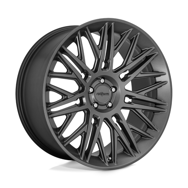 Rotiform R163 JDR 22x10 Matte Anthracite 25mm ET 84.1mm CB 5x130