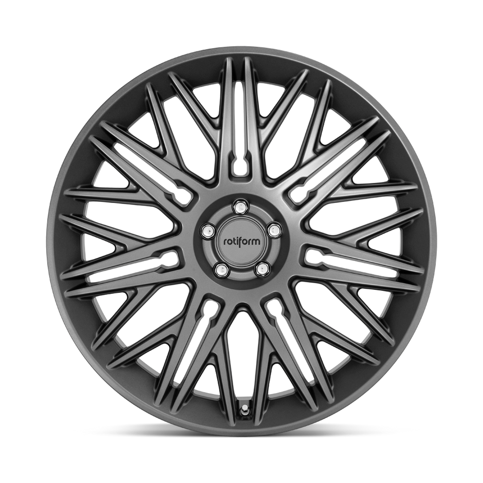 Rotiform R163 JDR 22x10 Matte Anthracite 25mm ET 84.1mm CB 5x130