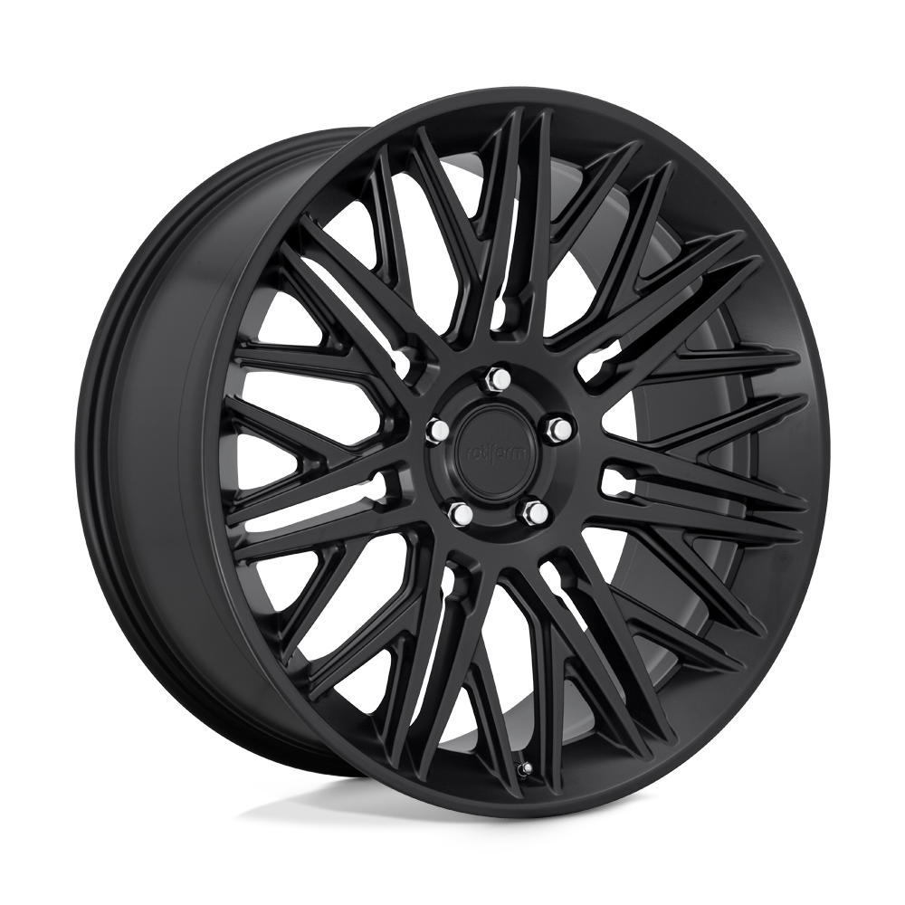 Rotiform R164 JDR 22x10 Matte Black 25mm ET 84.1mm CB 5x130