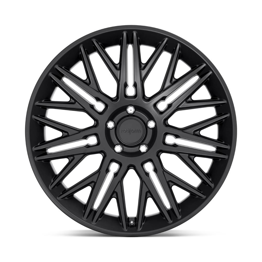 Rotiform R164 JDR 22x10 Matte Black 25mm ET 84.1mm CB 5x130