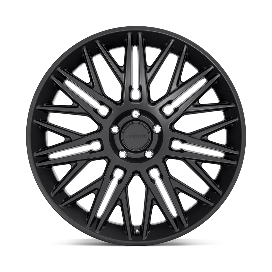 Rotiform R164 JDR 22x10 Matte Black 25mm ET 84.1mm CB 5x130