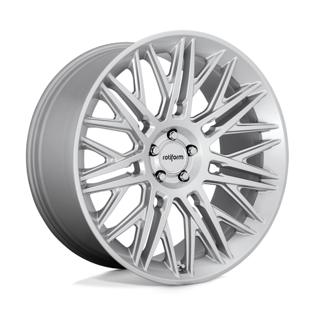 Rotiform R162 JDR 22x10 Matte Silver 25mm ET 84.1mm CB 5x130