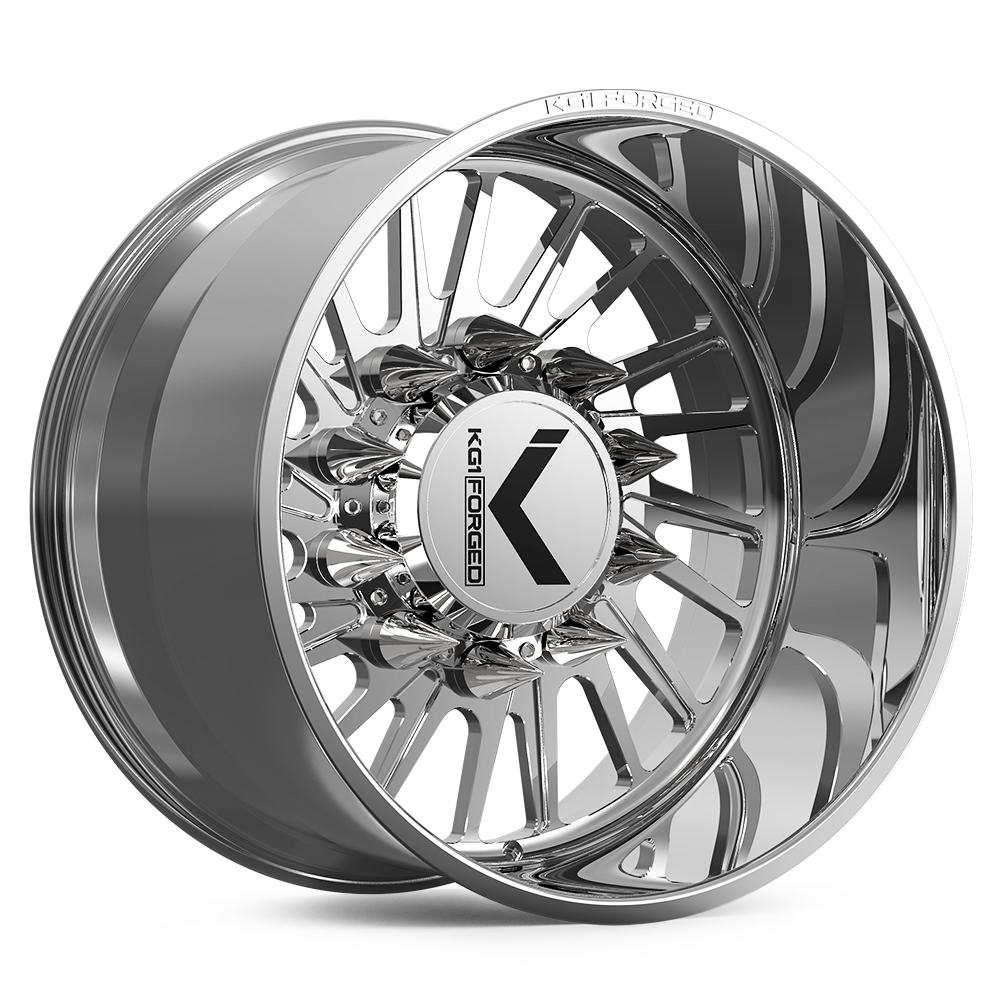 KG1 Forged KD038-S Javelin-Left Wheel 28x14 Polished -76mm ET 125.1mm CB 8x170