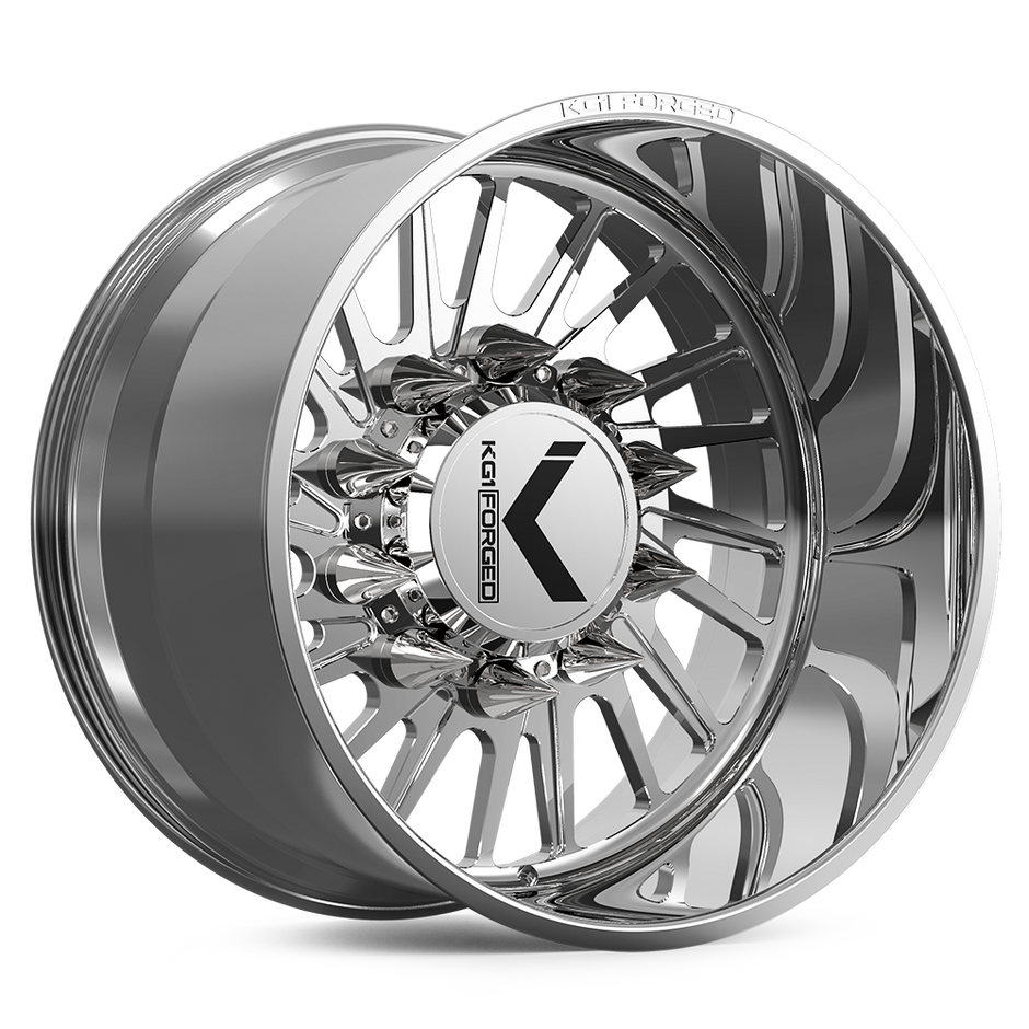 KG1 Forged KD038-S Javelin-Left Wheel 28x14 Polished -76mm ET 125.1mm CB 8x170