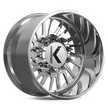 KG1 Forged KD038-S Javelin-Left Wheel 28x14 Polished -76mm ET 125.1mm CB 8x170