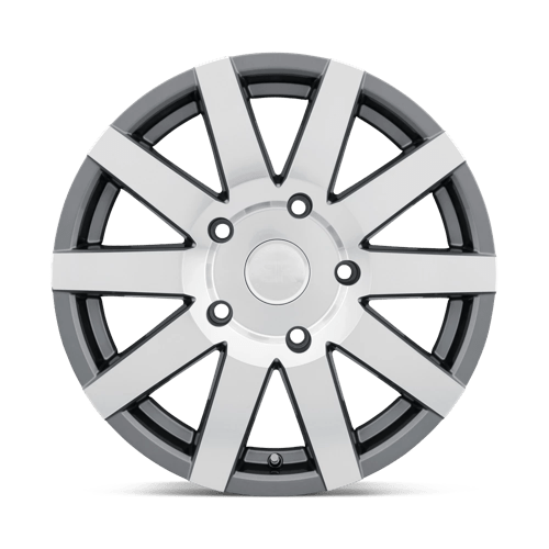 Black Rhino Hard Alloys Journey 18x8 Gloss Gunmetal w/Mirror Cut 48mm ET 84.1mm CB 5x130