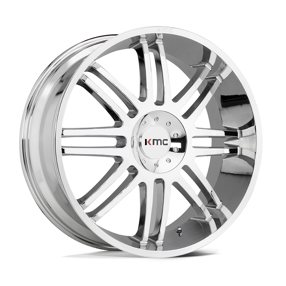 KMC Wheels KM714 Regulator 22x9.5 Chrome 30mm ET 100.3mm CB 6x135/6x139.7